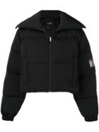 Misbhv Cropped Puffer Jacket - Black