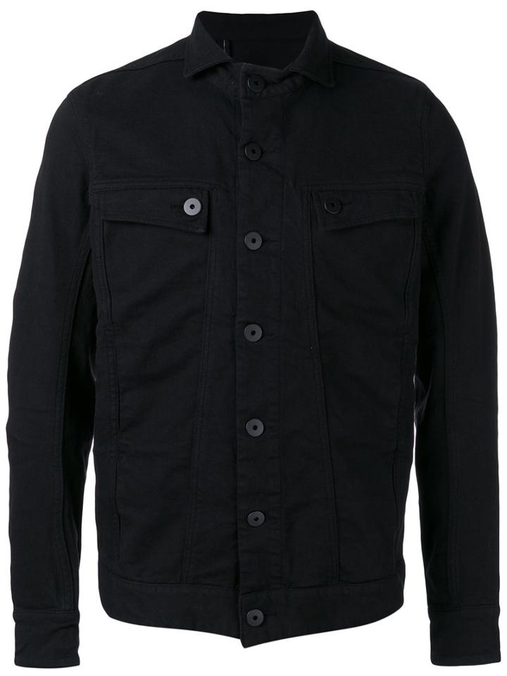 11 By Boris Bidjan Saberi - Denim Jacket - Men - Cotton/spandex/elastane - Xl, Black, Cotton/spandex/elastane