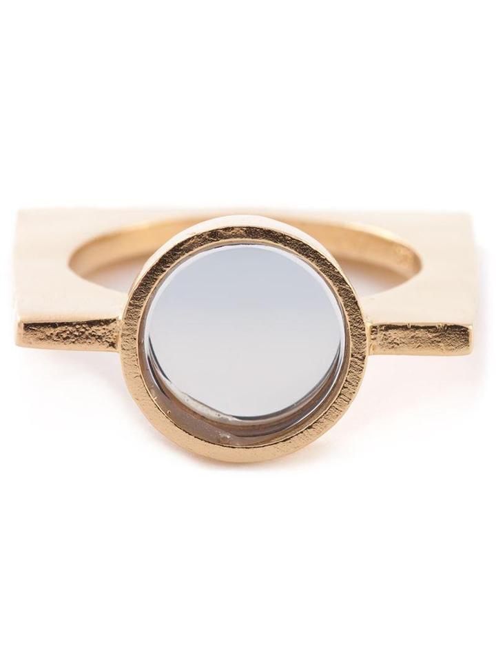 Bjorg 'the Simulacra' Mirror Ring