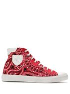 Saint Laurent Bedford Sw Sl Pa Sne - Red