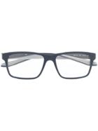 Nike 7101 Rectangular-frame Glasses - Blue