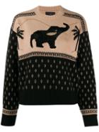 Alanui Oversized Knit Jumper - Neutrals