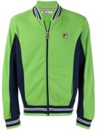 Fila Embroidered Logo Sports Jacket - Green
