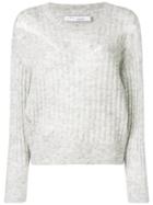 Iro Ribbed Knit Sweater - Grey