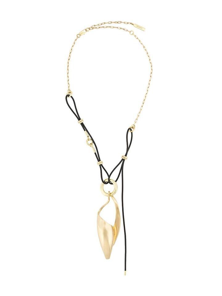 Ellery Odyssey Spiral Pendant Necklace - Gold