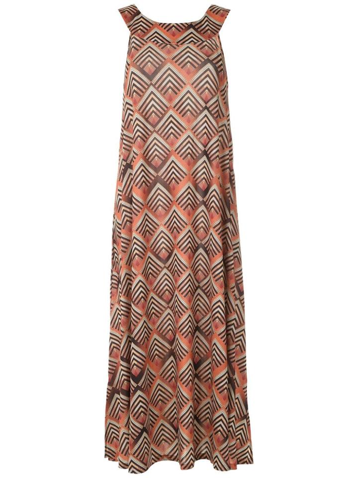 Lygia & Nanny Manati Printed Dress - Orange