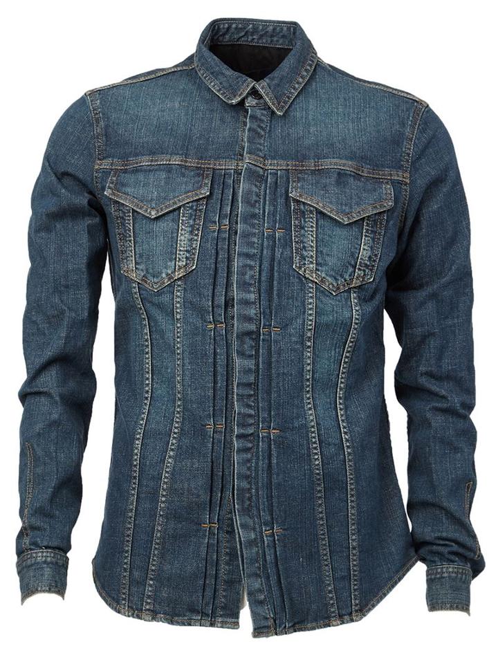 Juun.j Patch Pocket Denim Shirt