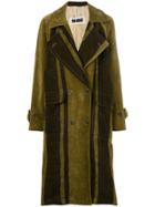 Uma Wang Cyra Double Breasted Coat - Green