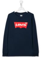 Levi's Kids Teen Logo T-shirt - Blue