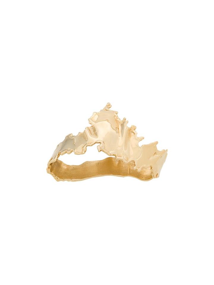 Annelise Michelson Algae Hand Bracelet - Gold