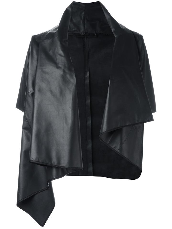 Drome Oversized Jacket, Women's, Size: Small, Black, Lamb Skin