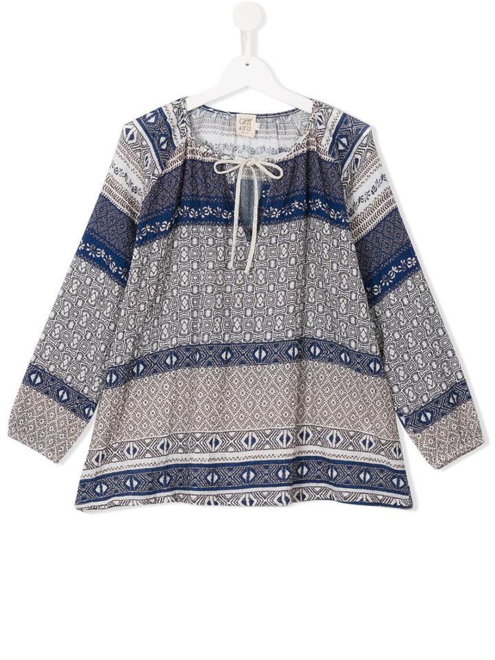 Caffe' D'orzo Giordana Blouse, Girl's, Size: 14 Yrs, Blue
