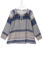 Caffe' D'orzo Giordana Blouse, Girl's, Size: 14 Yrs, Blue
