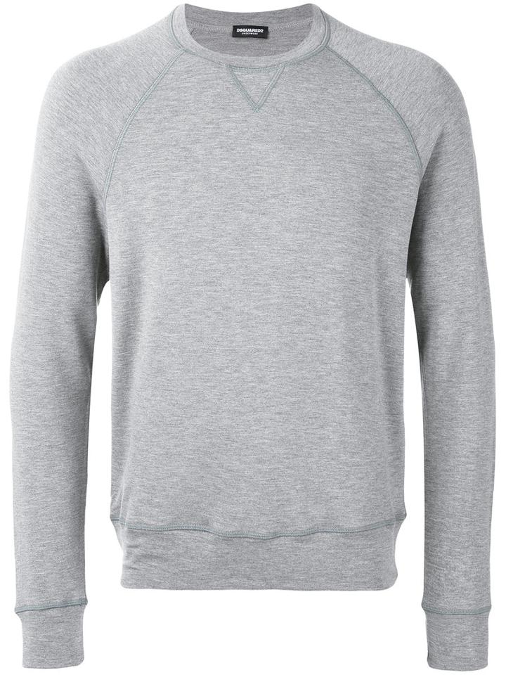 Dsquared2 Underwear - Classic Sweatshirt - Men - Spandex/elastane/viscose - L, Grey, Spandex/elastane/viscose