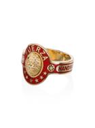 Foundrae Strength Ring - Gold/red