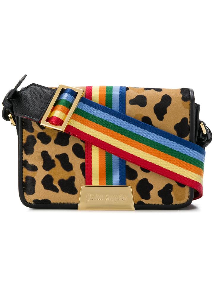 Palm Angels Iconic Mini Bag - Brown