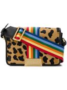 Palm Angels Iconic Mini Bag - Brown