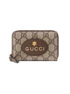 Gucci Neo Vintage Gg Supreme Card Case - Brown