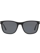 Bulgari Square Shaped Sunglasses - Black