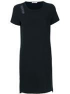 T By Alexander Wang Shoulder Slit Dress - Blue
