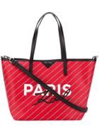 Karl Lagerfeld Logo Tote Bag - Red