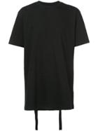 D.gnak Tape Detail T-shirt - Black