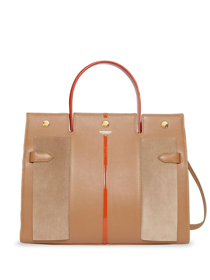 Burberry Title Bag - Brown