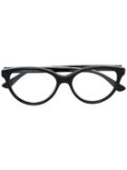 Gucci Eyewear Cat Eye Frame Glasses - Black