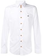Vivienne Westwood Logo Slim Fit Shirt - White