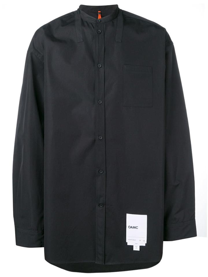 Oamc Oversized Shirt - Black