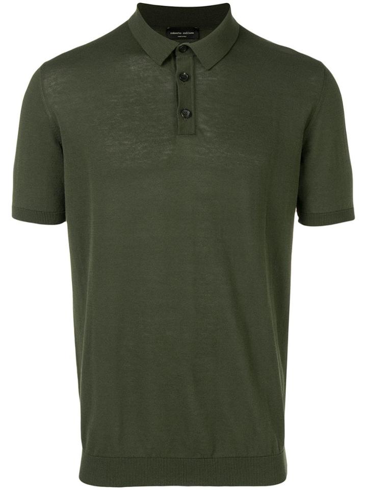 Roberto Collina Classic Polo Shirt - Green