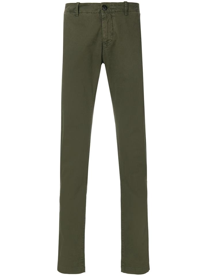 Stone Island Classic Chino Trousers - Green