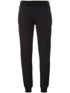 Mcq Alexander Mcqueen Embroidered Logo Track Pants, Women's, Size: Small, Black, Cotton