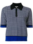 Dvf Diane Von Furstenberg Geometric Zip Up Top - Multicolour