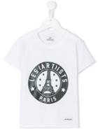 Les (art)ists Kids - Paris Print T-shirt - Kids - Cotton - 12 Yrs, White