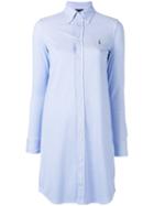 Polo Ralph Lauren Shirt Dress, Women's, Size: Medium, Blue, Cotton