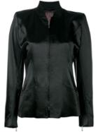 John Galliano Pre-owned Standing Collar Jacket - Black