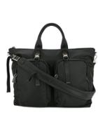 Prada Vintage 2way Travel Hand Bag - Black