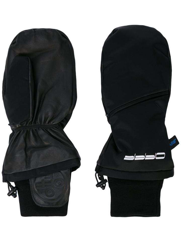 Off-white Offf Mitten Gloves - Black