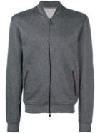 Ermenegildo Zegna Front Zipped Jacket - Grey