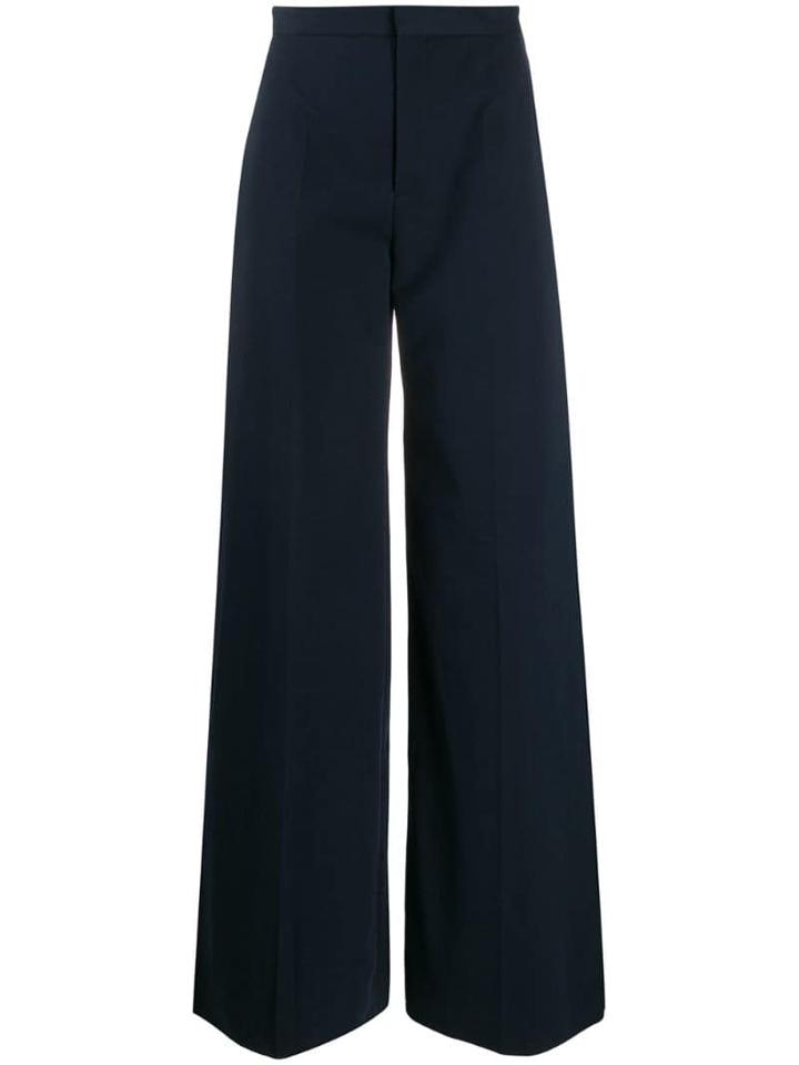 Maison Margiela Wide-leg Tailored Trousers - Blue