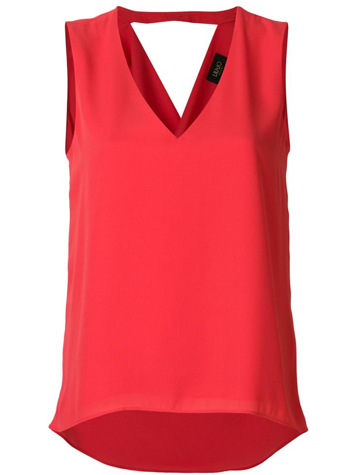 Liu Jo V-neck Top - Red