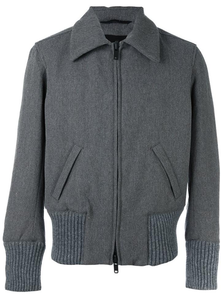 Ann Demeulemeester Grise Bomber Jacket