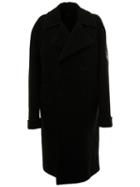 Yang Li Double-breasted Mid-length Coat