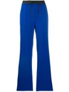 P.a.r.o.s.h. Contrast Waistband Trousers - Blue