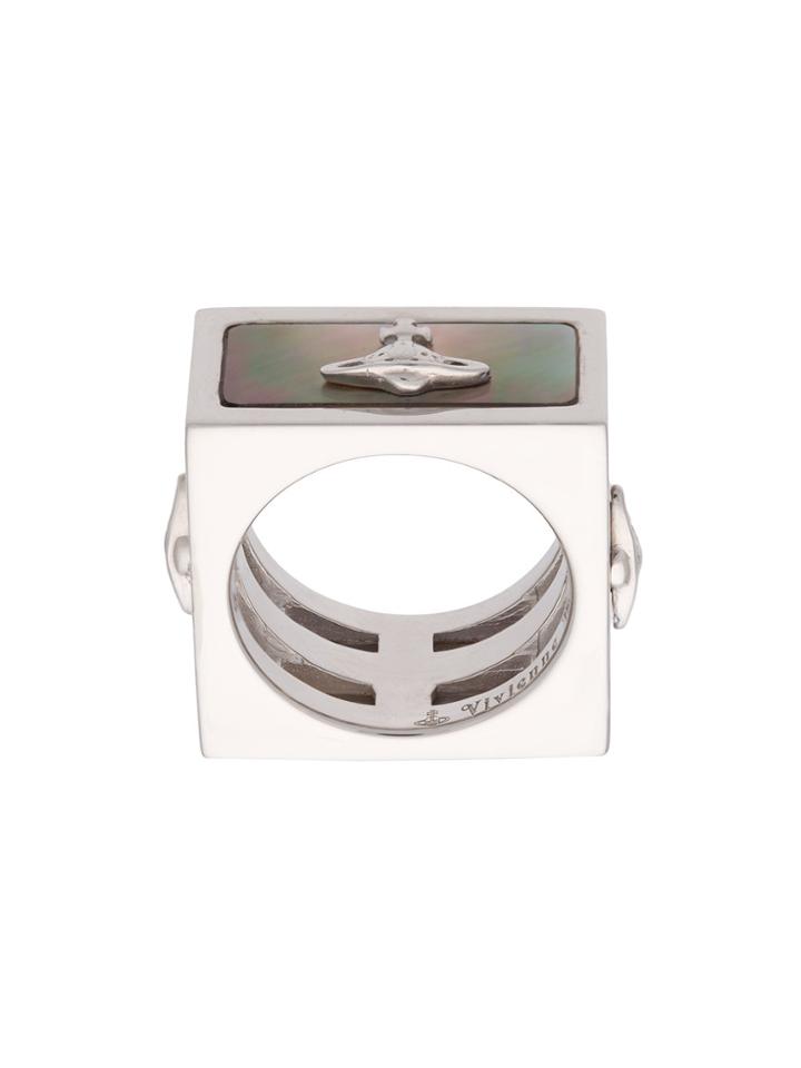 Vivienne Westwood Tomo Ring - Metallic