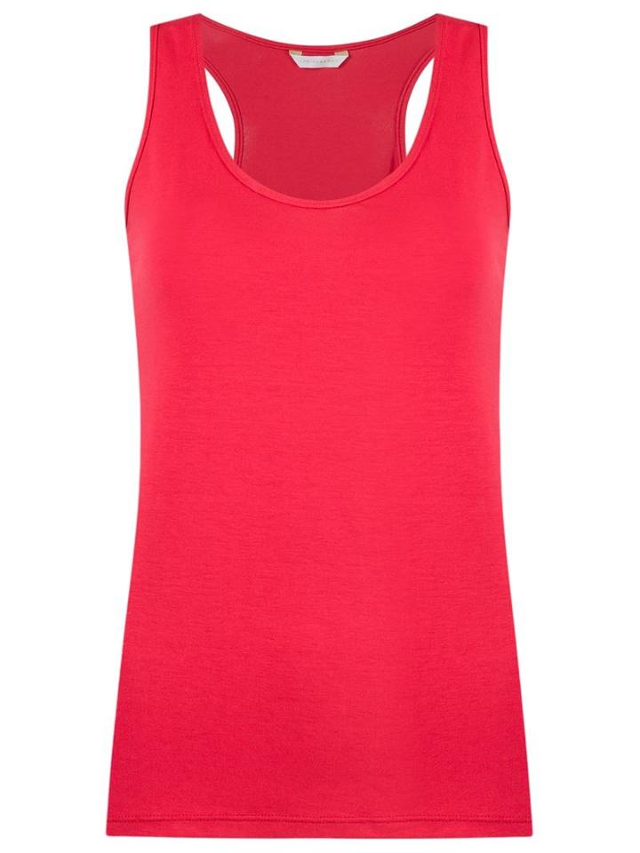 Lygia & Nanny Scoop Neck Tank Top, Women's, Size: 42, Pink/purple, Cotton/spandex/elastane
