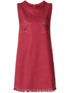 House Of Holland Shift Dress - Red