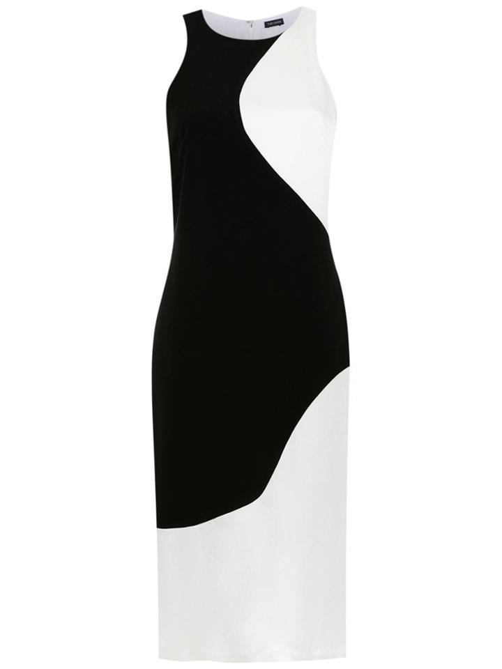 Tufi Duek Midi Slim Dress - Black
