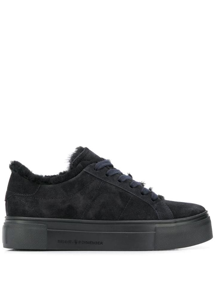 Kennel & Schmenger Stitching Detail Sneakers - Blue
